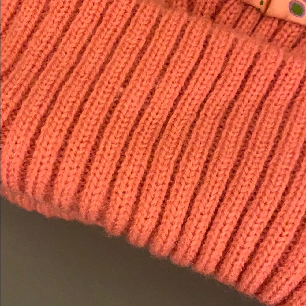 Hello Kitty Pink Winter Hat Euc - image 5